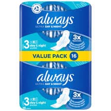 Always Ultra Day & Night 16 Pcs