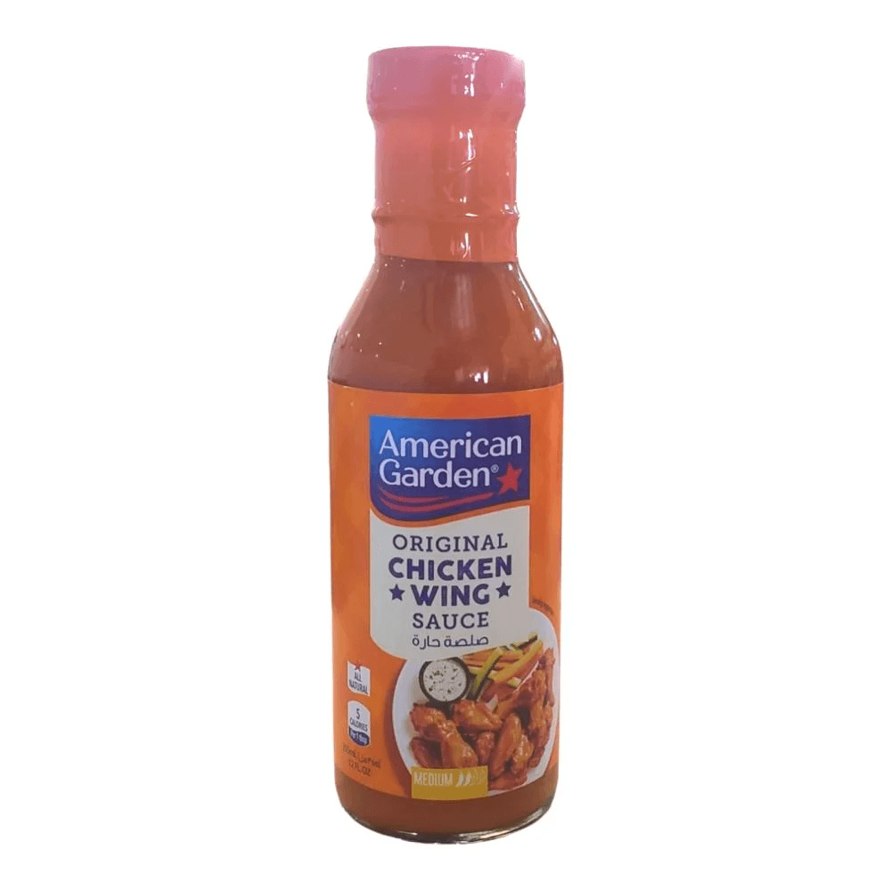 AMERICAN GARDEN ORIGINAL CHICKEN WING SAUCE 355 ML