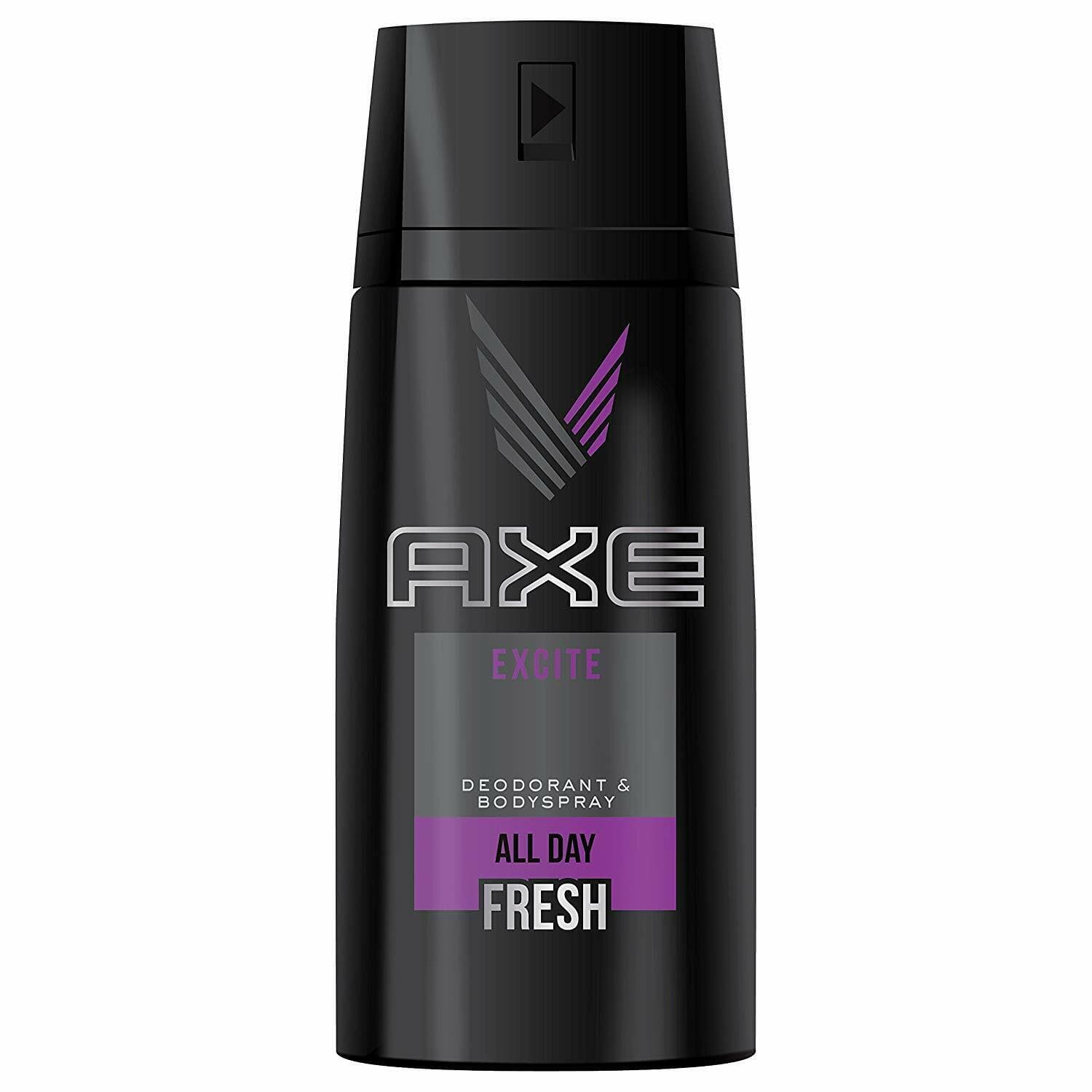 Axe excite coconut& أسود فلفل