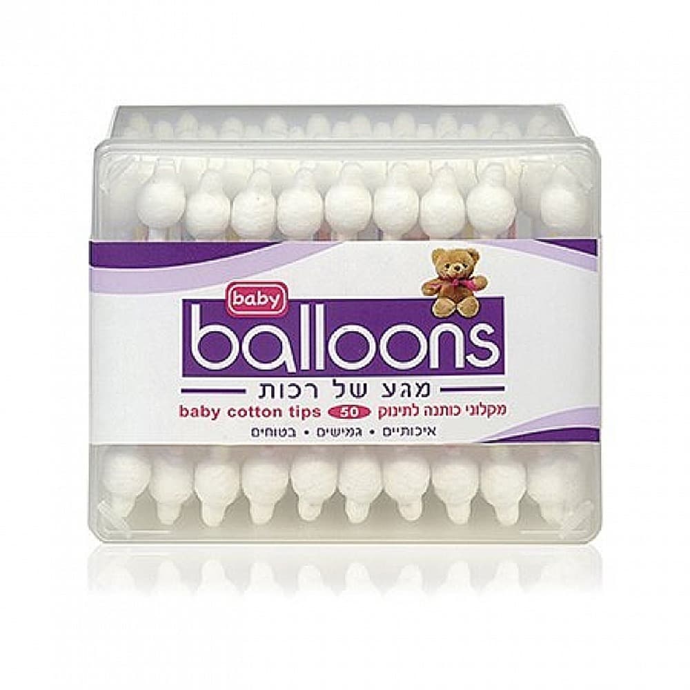 BALLOONS COTTON TIPS