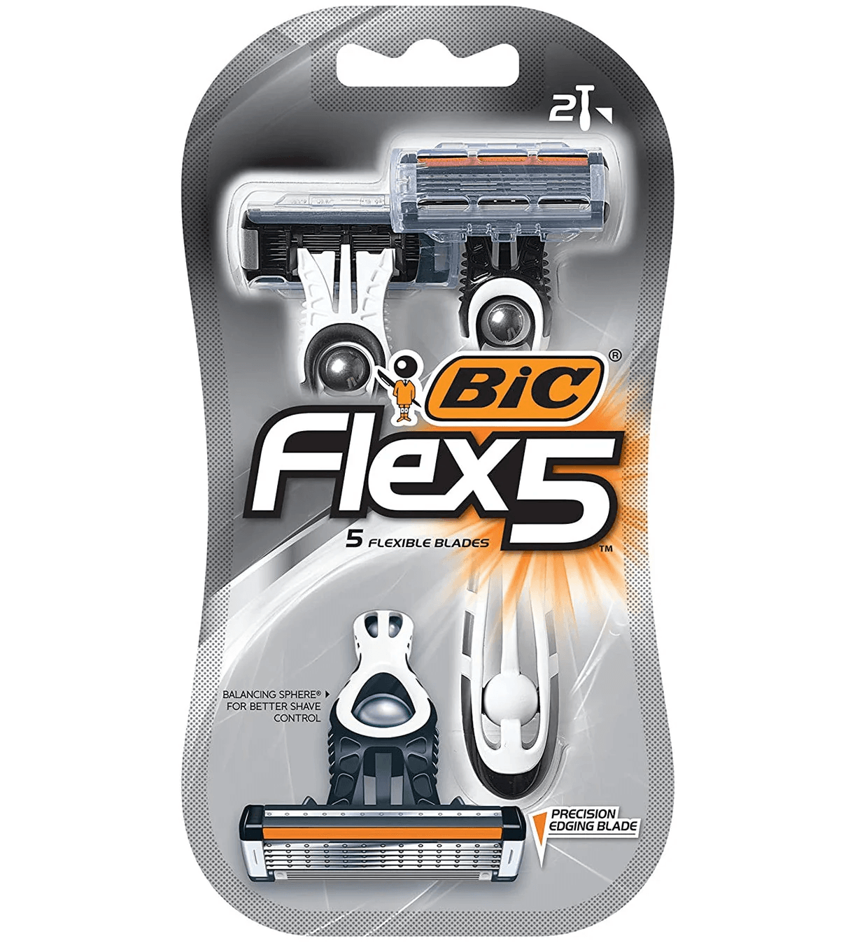 Bic Flex 5 Men'S Shaver Size 2pk