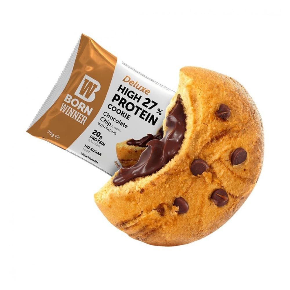 Born Winner Deluxe Protein Cookie Chocolate Chip 75 g