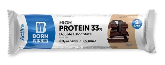 Born Winner بروتين Bar Active ضعف شوكولاتة 60 g