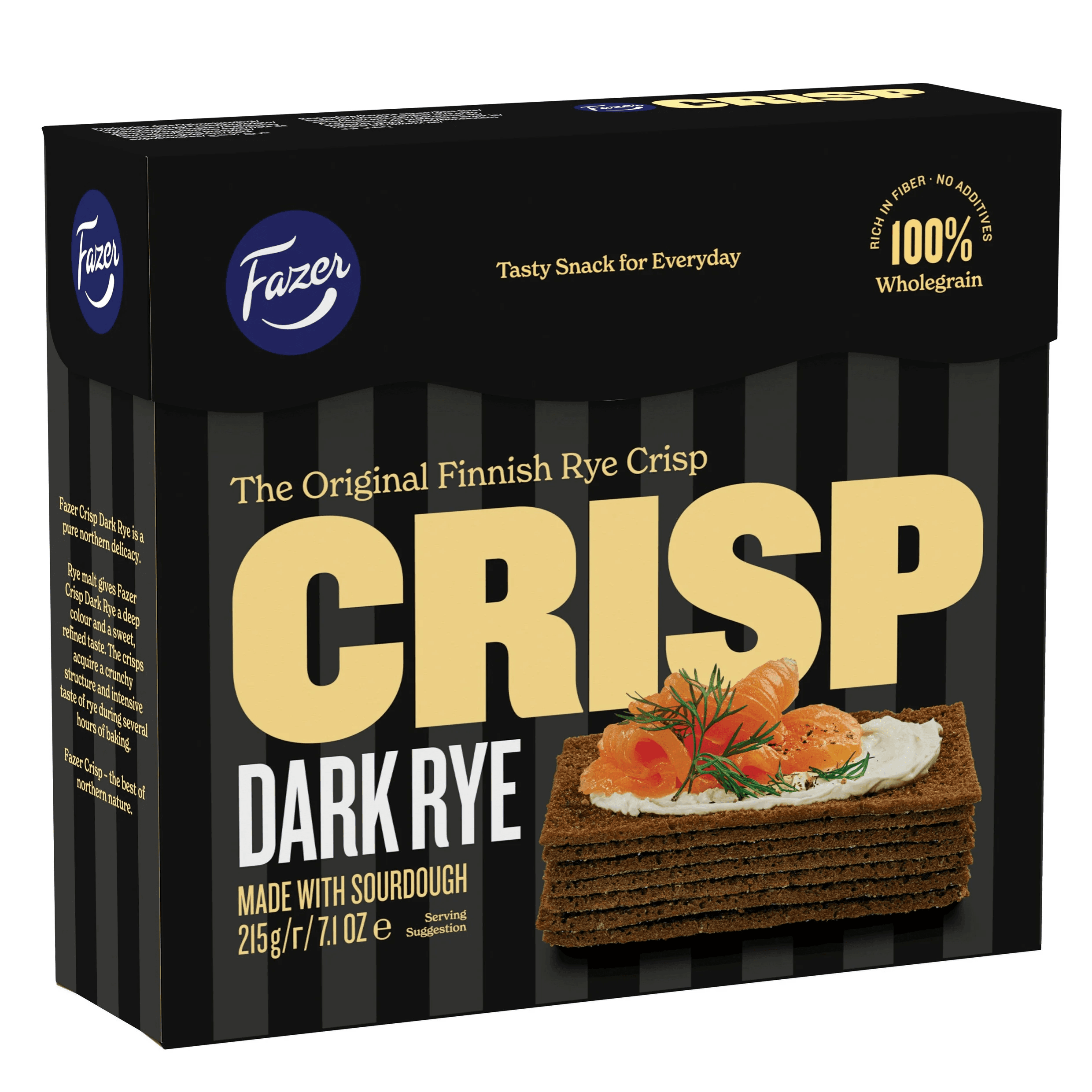 Crisp Dark Rye 215 g