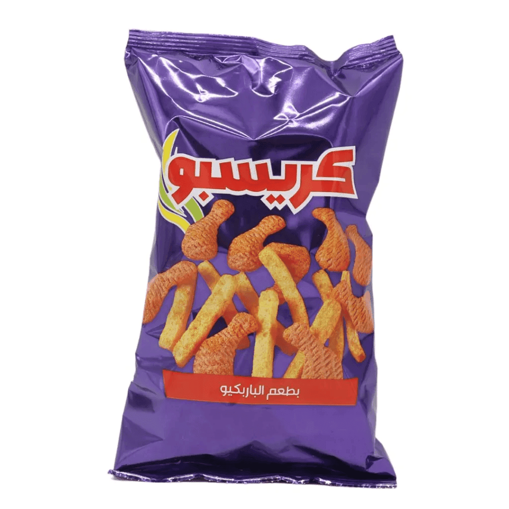 CRISPO CHIPS مع The شواء نكهة