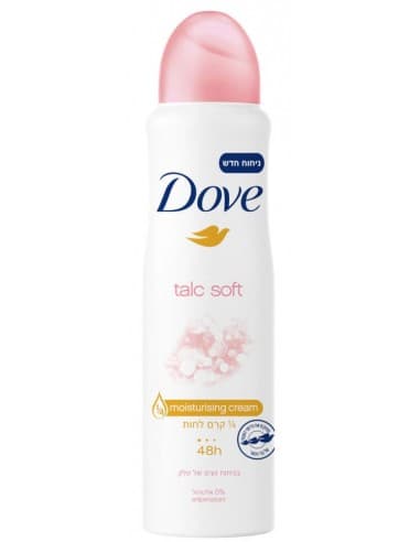 Dove deodorant spray talc soft 150 ml