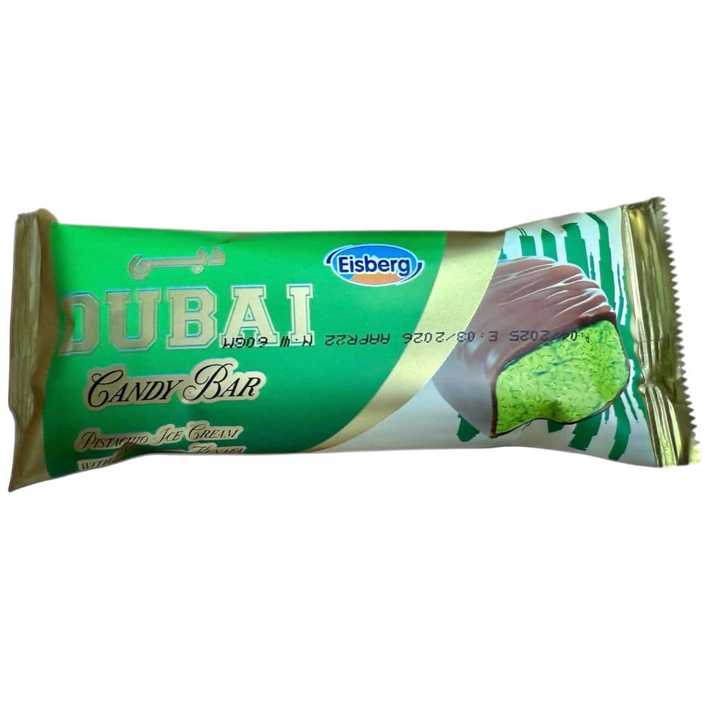ييسبيرغ دوباي كاندي بار بيستاكهو ثلج كريام