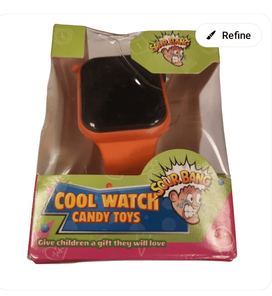 Electronic Watch With Sweets