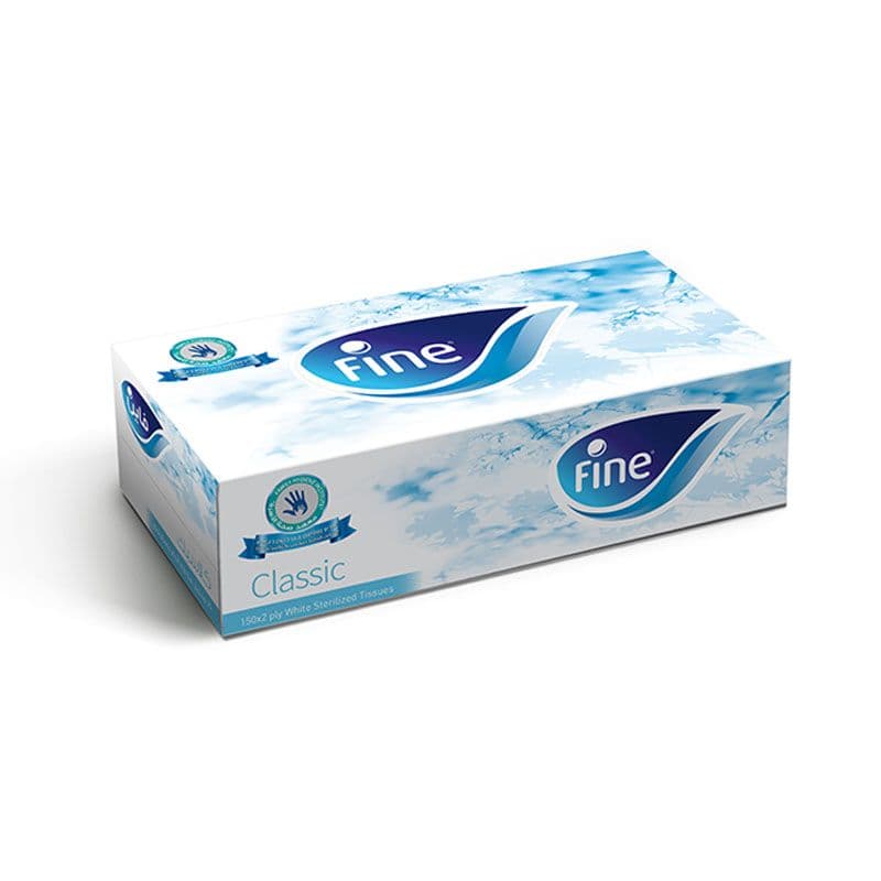 FINE CLASSIC 150 أبيض TISSUES