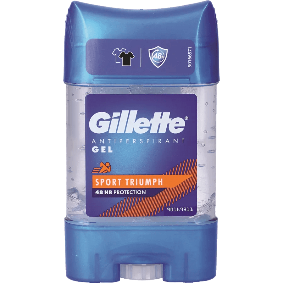 GILLETTE SPORT TRIUMPH CLEAR GEL מפיג ריח 70 ML
