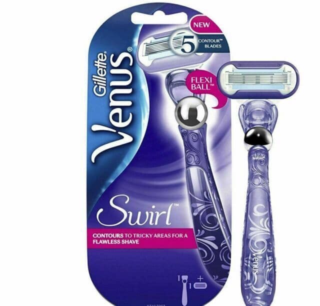 Gillette Venus Swirl Flexiball Women's Razor 5 Blades
