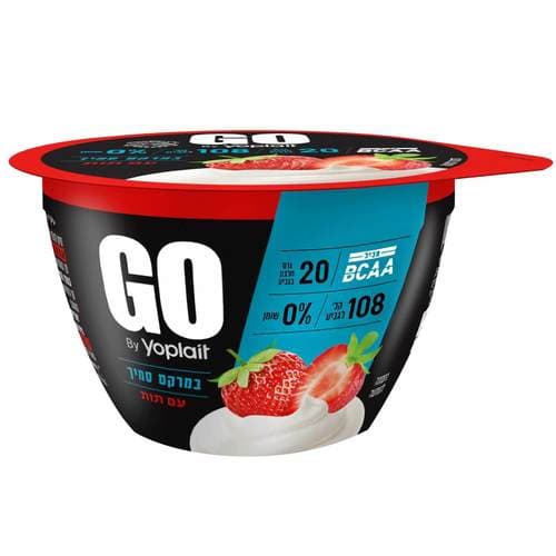 Go yoplait yogurt with strawberry 200g