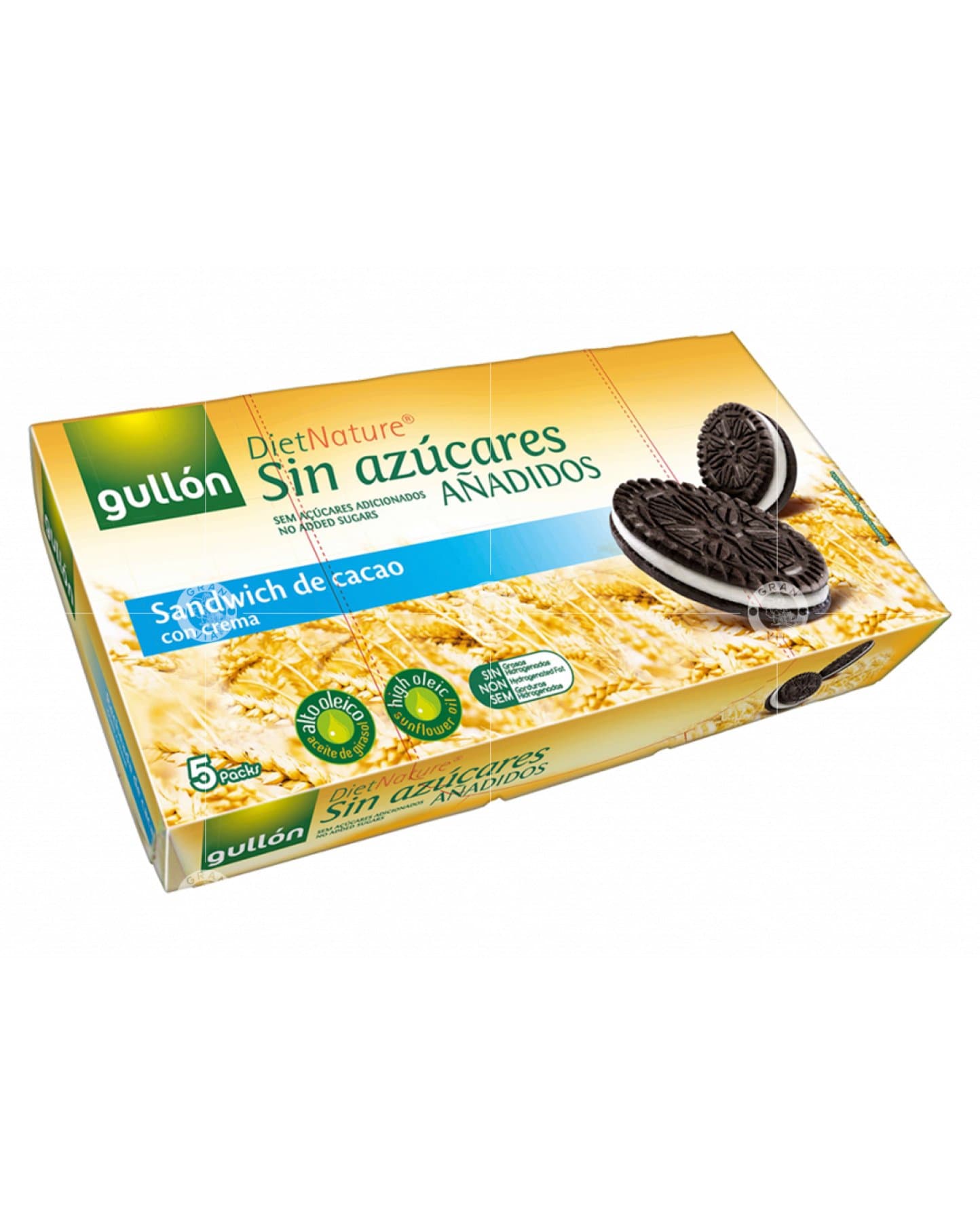 GULLON حمية ساندويش DE CACAO 210 G