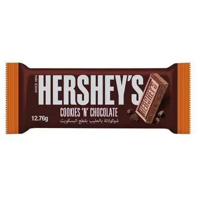 Hershey's حليب شوكولاتة with بسكويت Bits 12.76 g