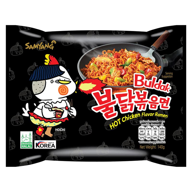 HOT CHICKEN RAMEN STIR FRIEDNOODLE 140G