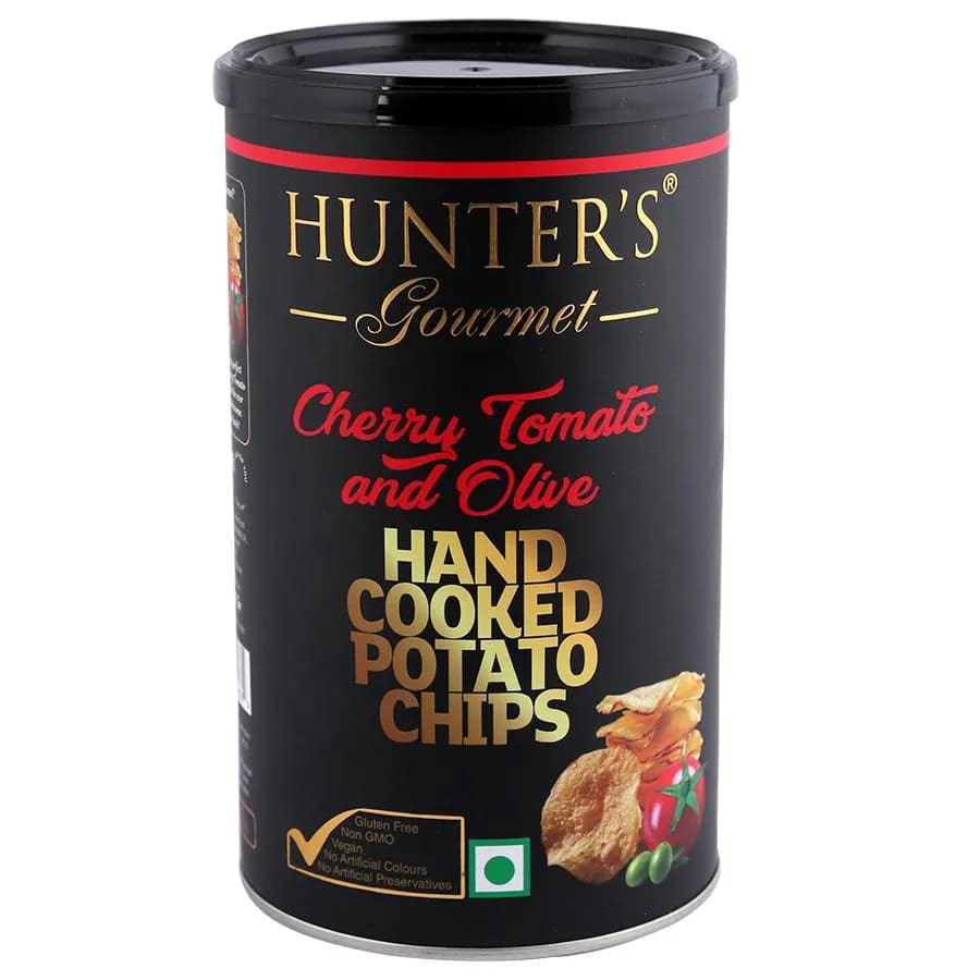 Hunter's Gourmet Chips Cherry Tomato & Olive 150 g