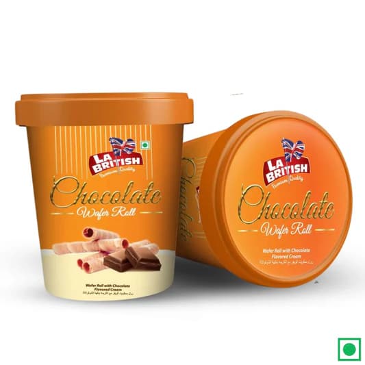 La British شوكولاتة Wafer لفة 125 g