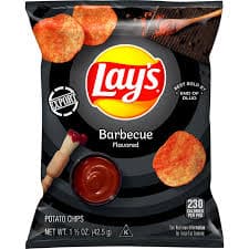 LAYS BARBECUE POTATO CHIPS 42.5G