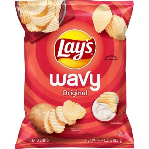 Lay's Wavy Original Potato Chips 200 g