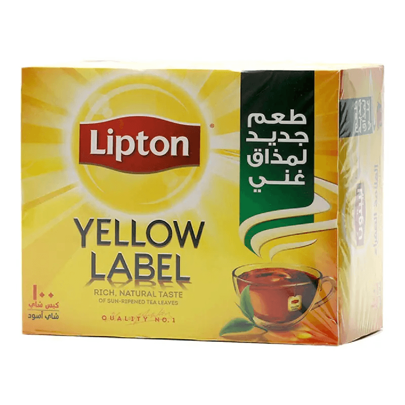 LIPTON YELLOW TEA 2 G X 100 BAGS