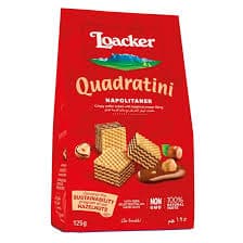 LOACKER QUADRATINI NAPOLITANER 125 G