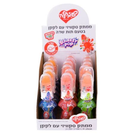 Lollipop Toy Squishy Candy With Squeezy Pop 38 g