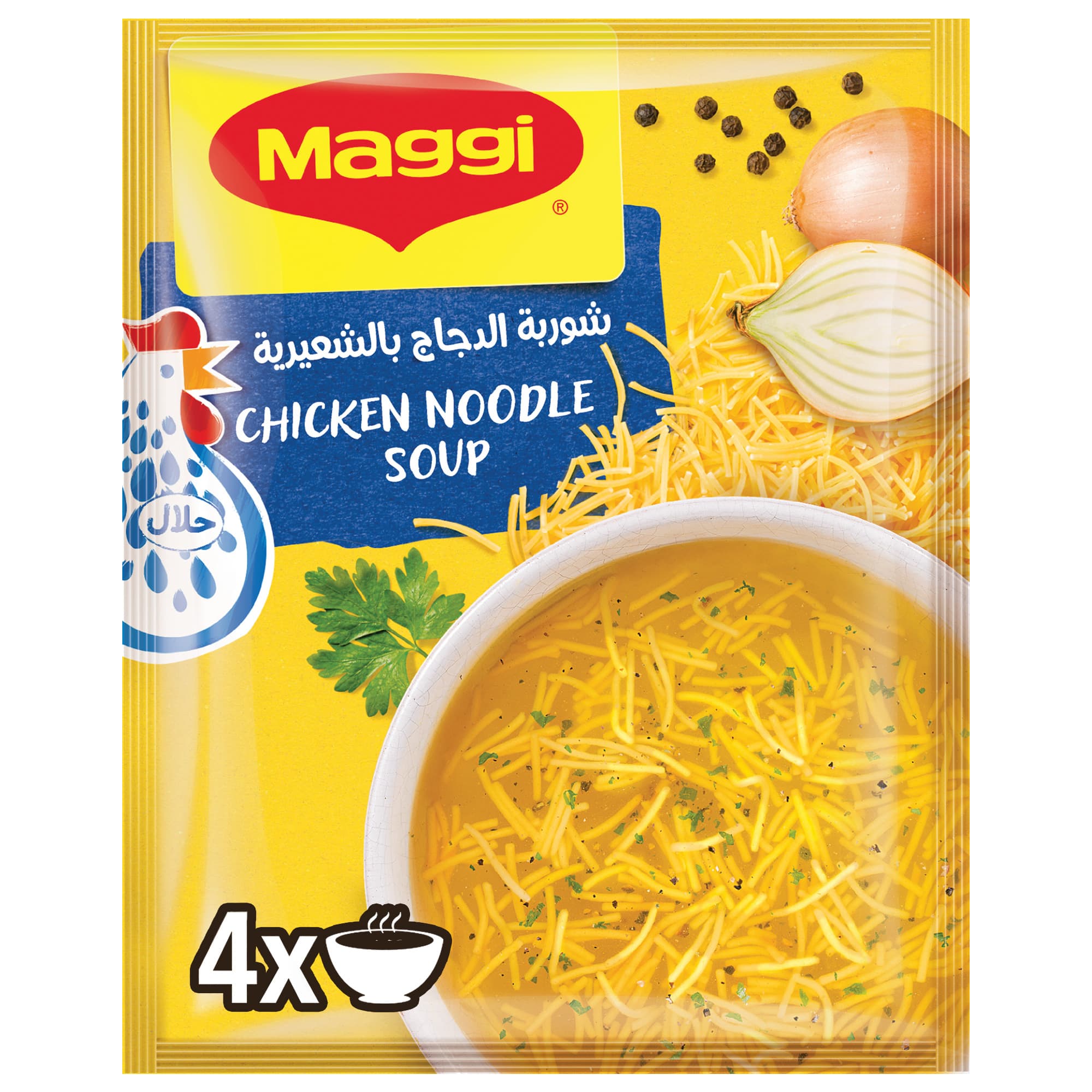 מג'י עוף noodle מרק 60 g