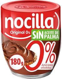 Nocilla Cream משחה אגוז לבן with cocoa 0% סוכר 190 g
