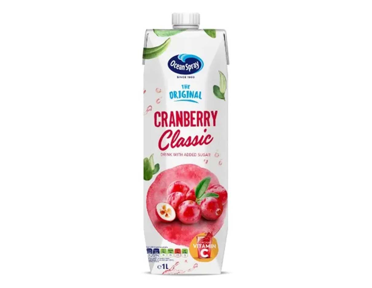 OCEAN SPRAY CRANBERRY CLASSIC 1 L