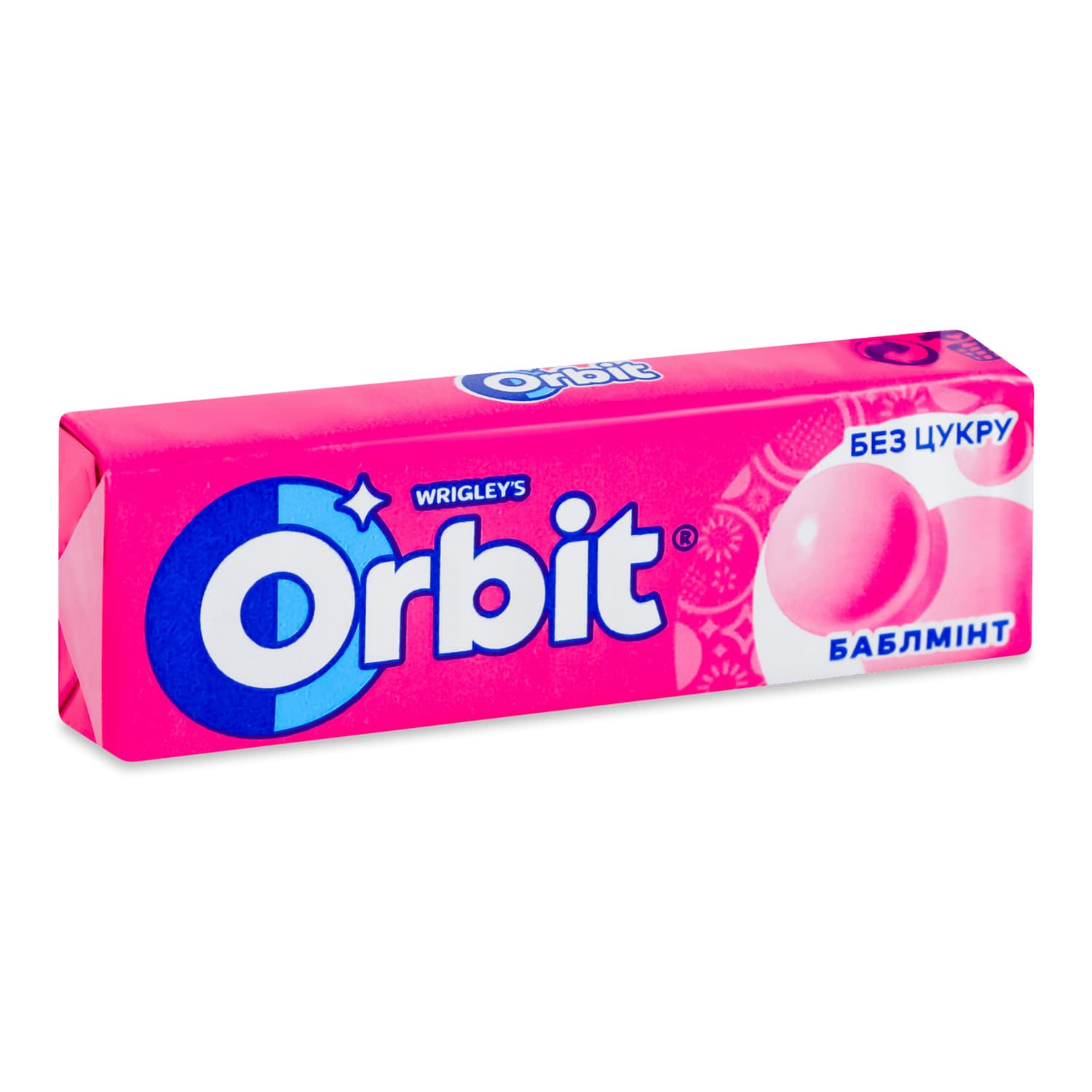 ORBIT BUBBLE MINT GUM 10 PC