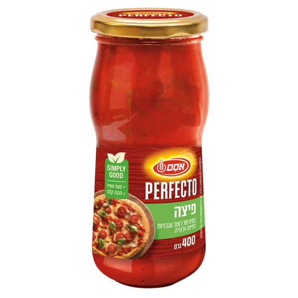 Perfecto tomato רוטב for pizza & lasagna barn 400 g
