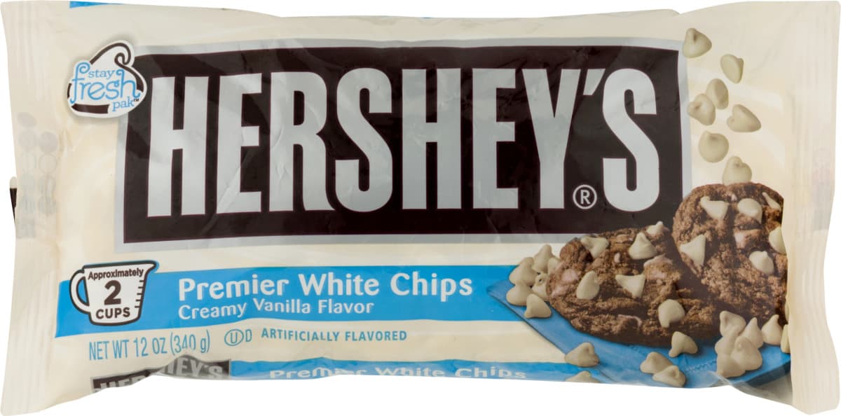 PREMIER أبيض CHIPS HERSHEYS 340 G