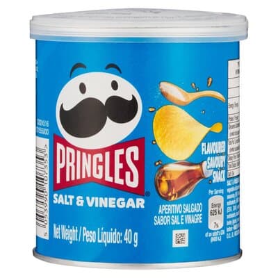 PRINGLES מלח & VINGER 40G