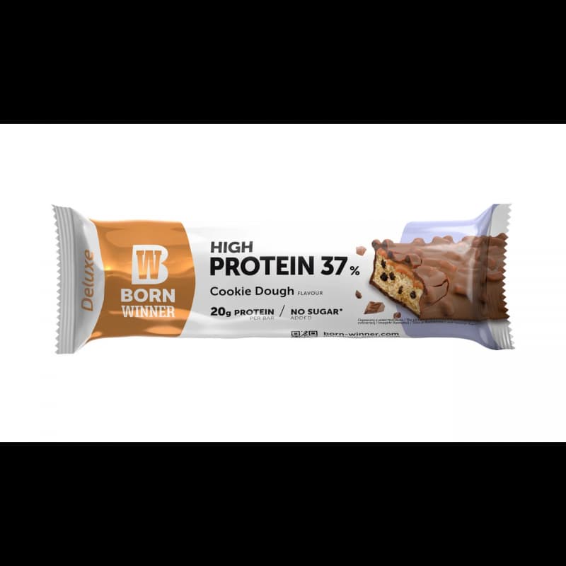 PROTEIN BAR DELUXE COOKIE DOUGH BORN WINNER 37 % 55 G