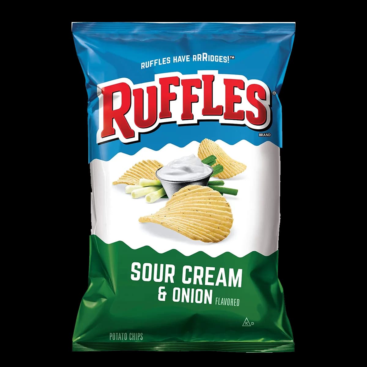 RUFFLES SOUR CREAM&ONION CHIPS 184.2 G