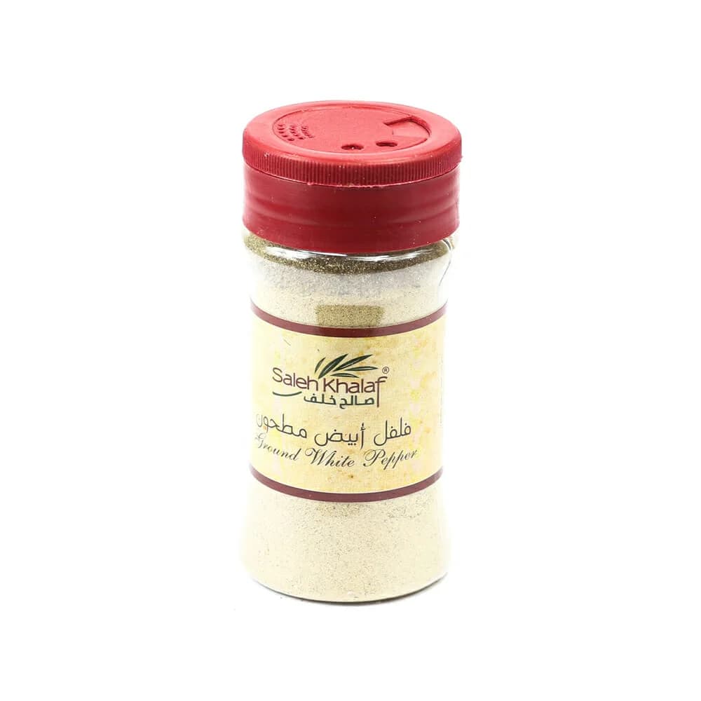 SALEH KHALAF GROUND WHITE PEPPER 100G