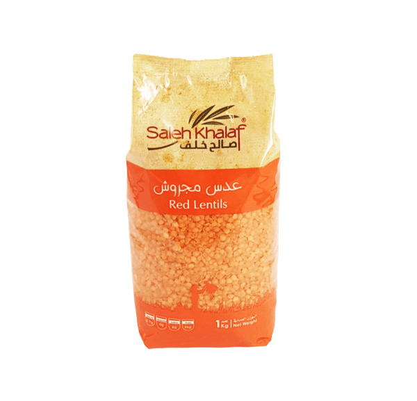 SALEH KHALAF RED LENTILS 1 KG