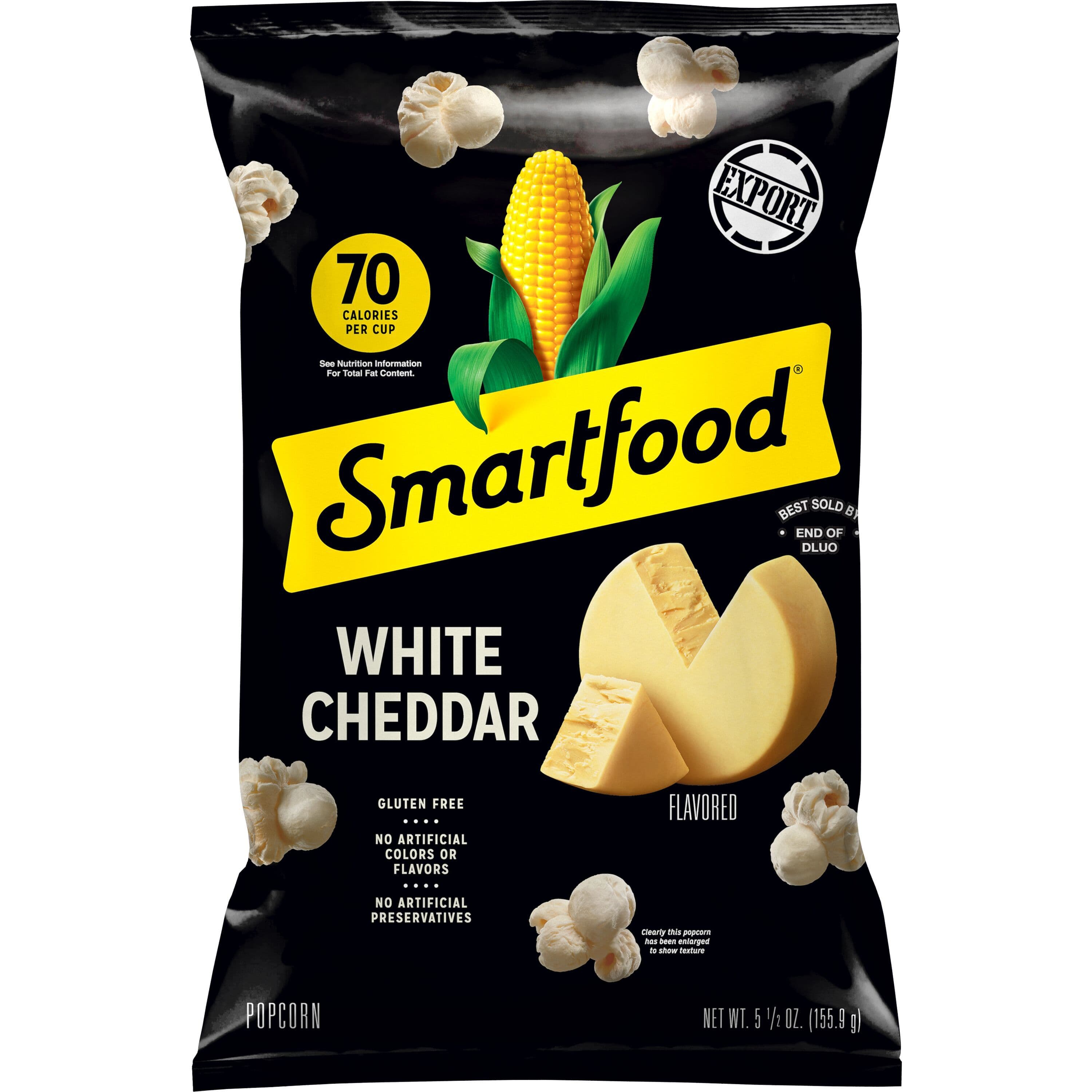 SMARTFOOD POPCORN أبيض CHEDDAR 155.9 G