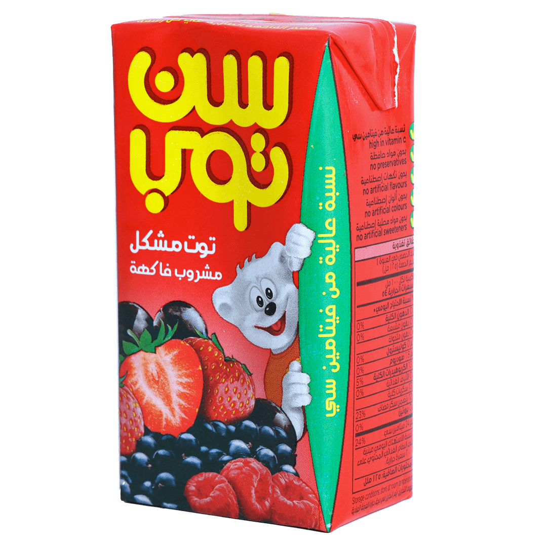 סן טופ mixed פרי drink 125 ml