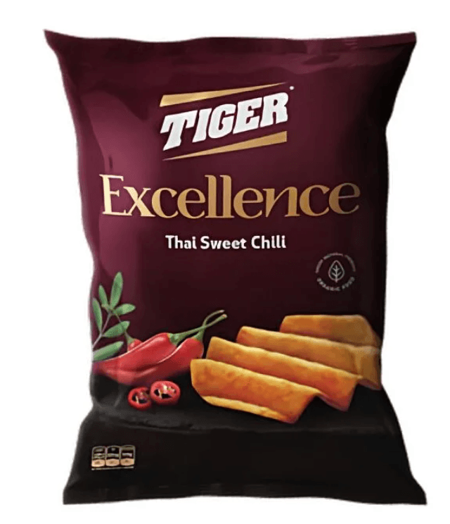 Tiger Excellence Chips Thai Sweet Chili 90 G