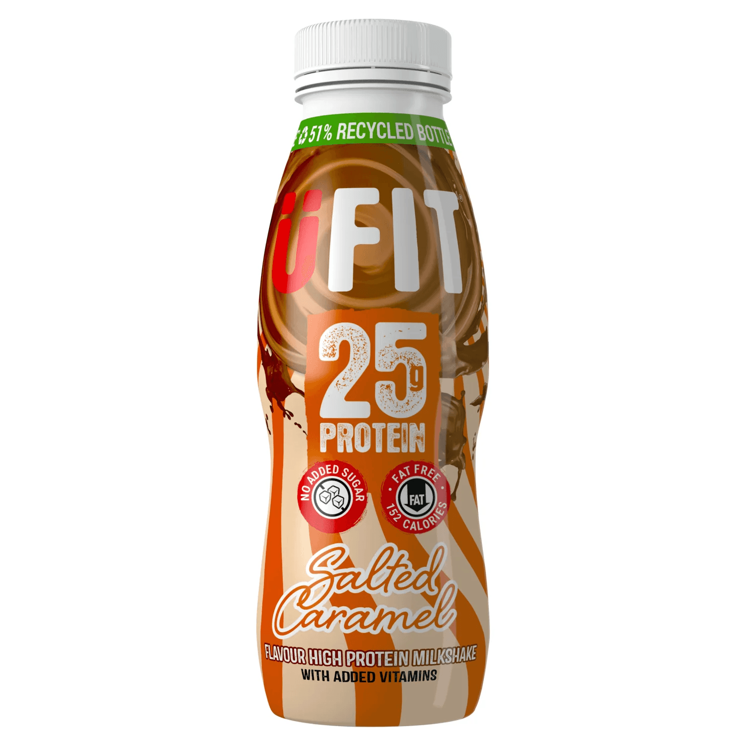 UFIT 25 G SALTED CARAMEL 330ML