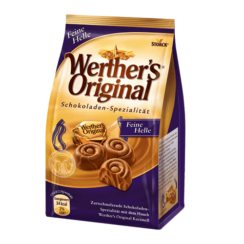 WERTHERS מקורי SCHOKOLADEN 153 G