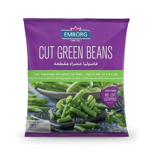 Emborg Cut Beans 450g