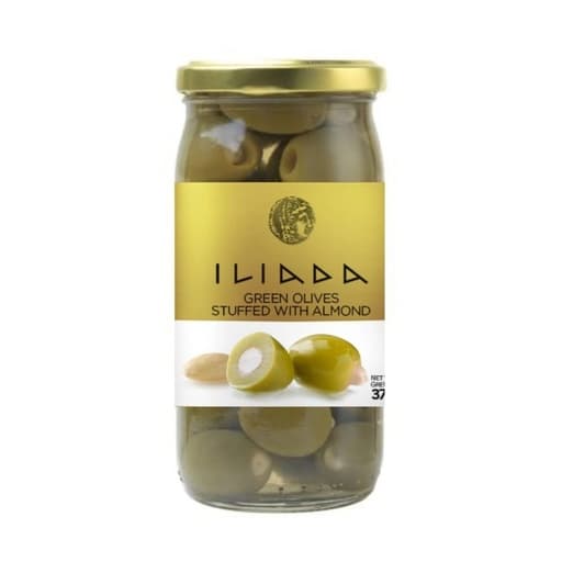 Iliada Green Olives Stuffed With Almond 370g