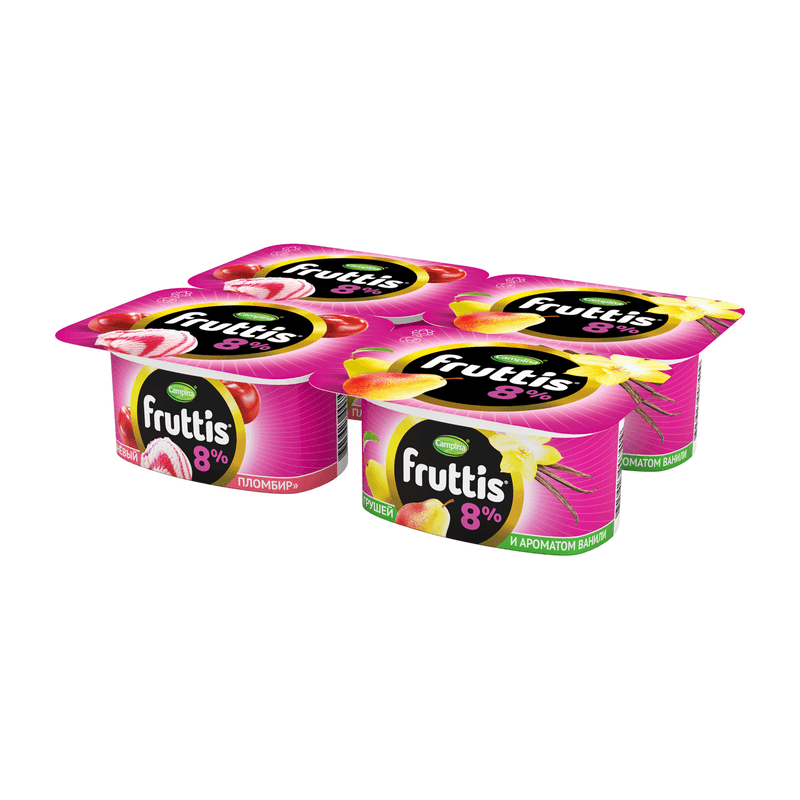 Campina Yoghurt Fruttis Mix Barres with Topper 175g