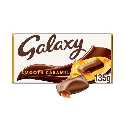 Galaxy Smooth Caramel Chocolate 135g