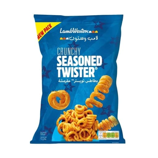 Lamb Weston Crunchy Seasoned Twister 750g