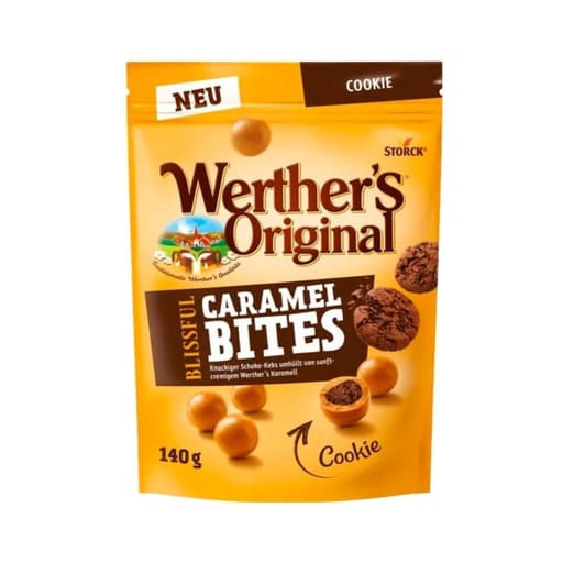 Storck Werther’s Original Caramel Bites Cookie 140g