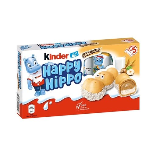 kinder Happy Hippo Hazelnut x5