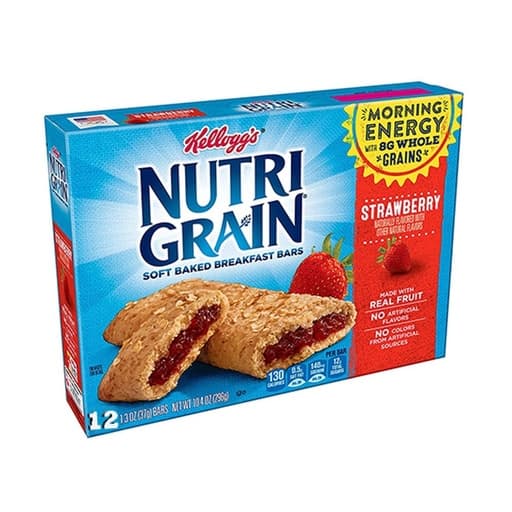 Kelloggs Nutri Grain Strawberry 444g